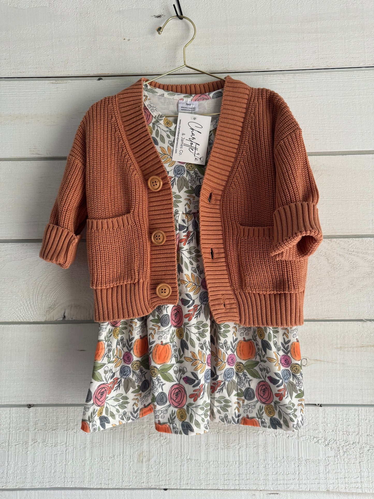 Oversized Pocket Cardigan Sweater