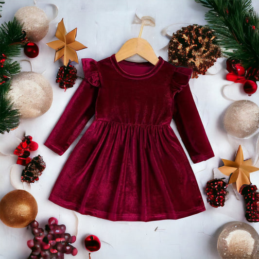 Velvet Winter Dress