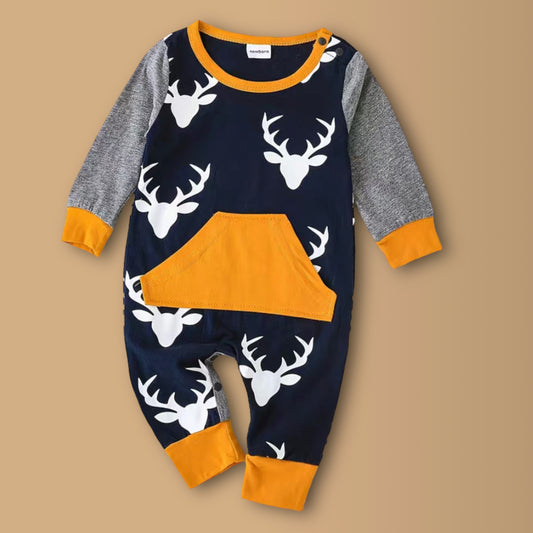 Adventurous Buck Romper