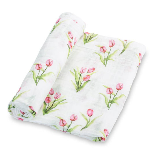 Tulip Garden Swaddle